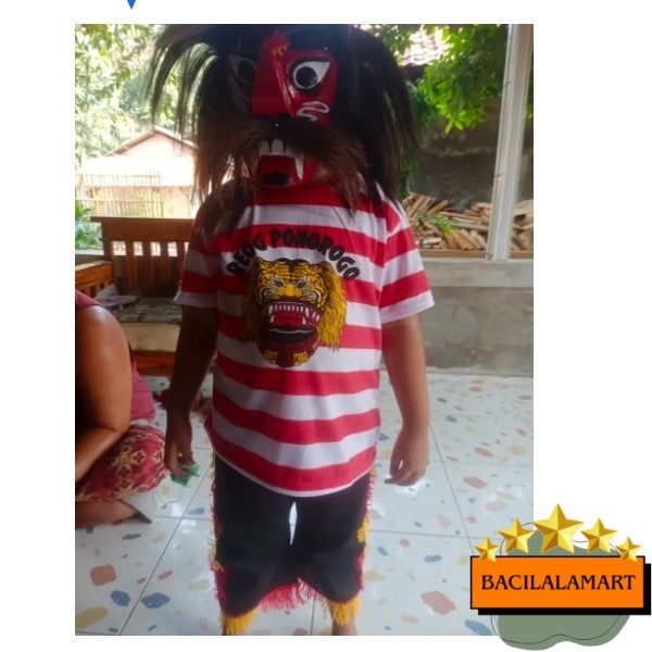 Murah Banget SETELAN GANONG FULL SET / baju ganong / baju reog / baju setelan / kostum ganong / gano