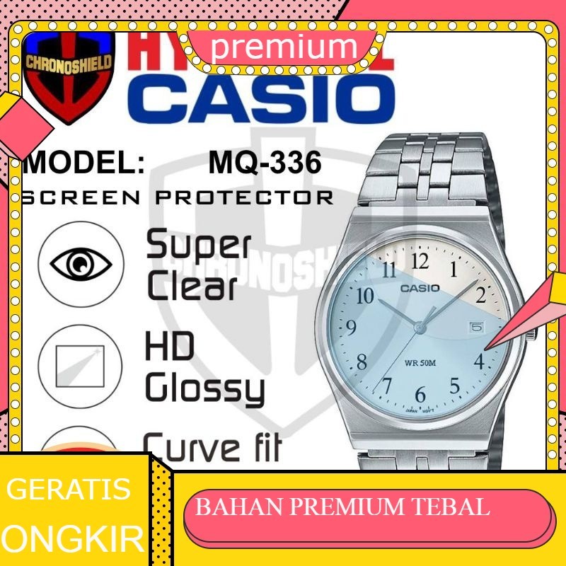 Anti Gores Jam Tangan Casio MQ336 MQ 336 Hydrogel Antigores