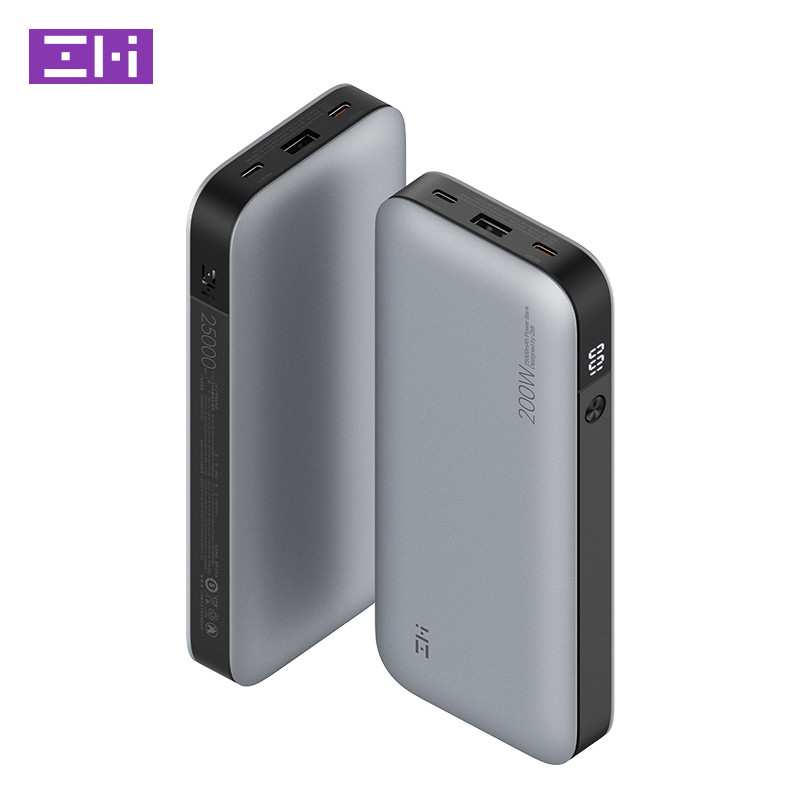 ZMI QB826 QB826G 25000mAh Power Bank No.20 120W 100W 65W Fast arging for Laptop Macbook Xiaomi Phone