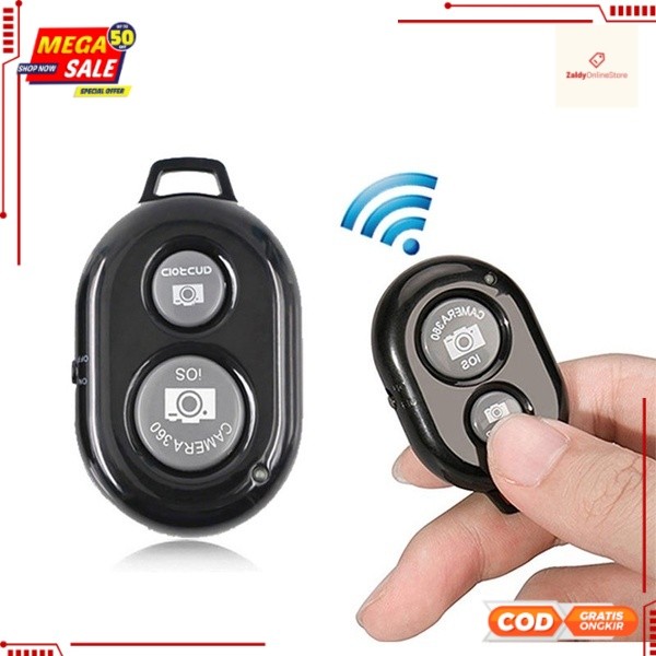 Tomsis Bluetooth / Tomsis Remote Kamera Selfie / Remote Bluetooth Shutter Kamera Android & IOS (VHI)