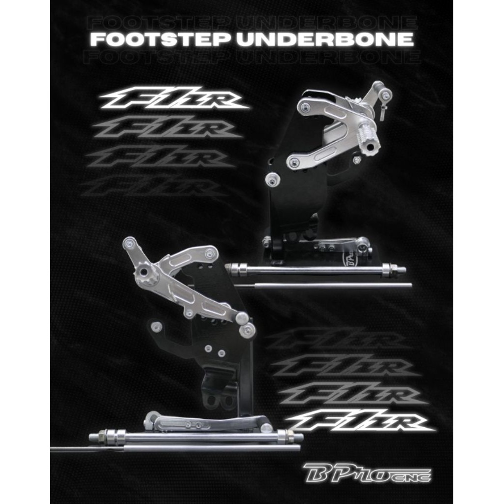 Footstep Underbone FIZR Race BPro Racing UB F1ZR Yamaha