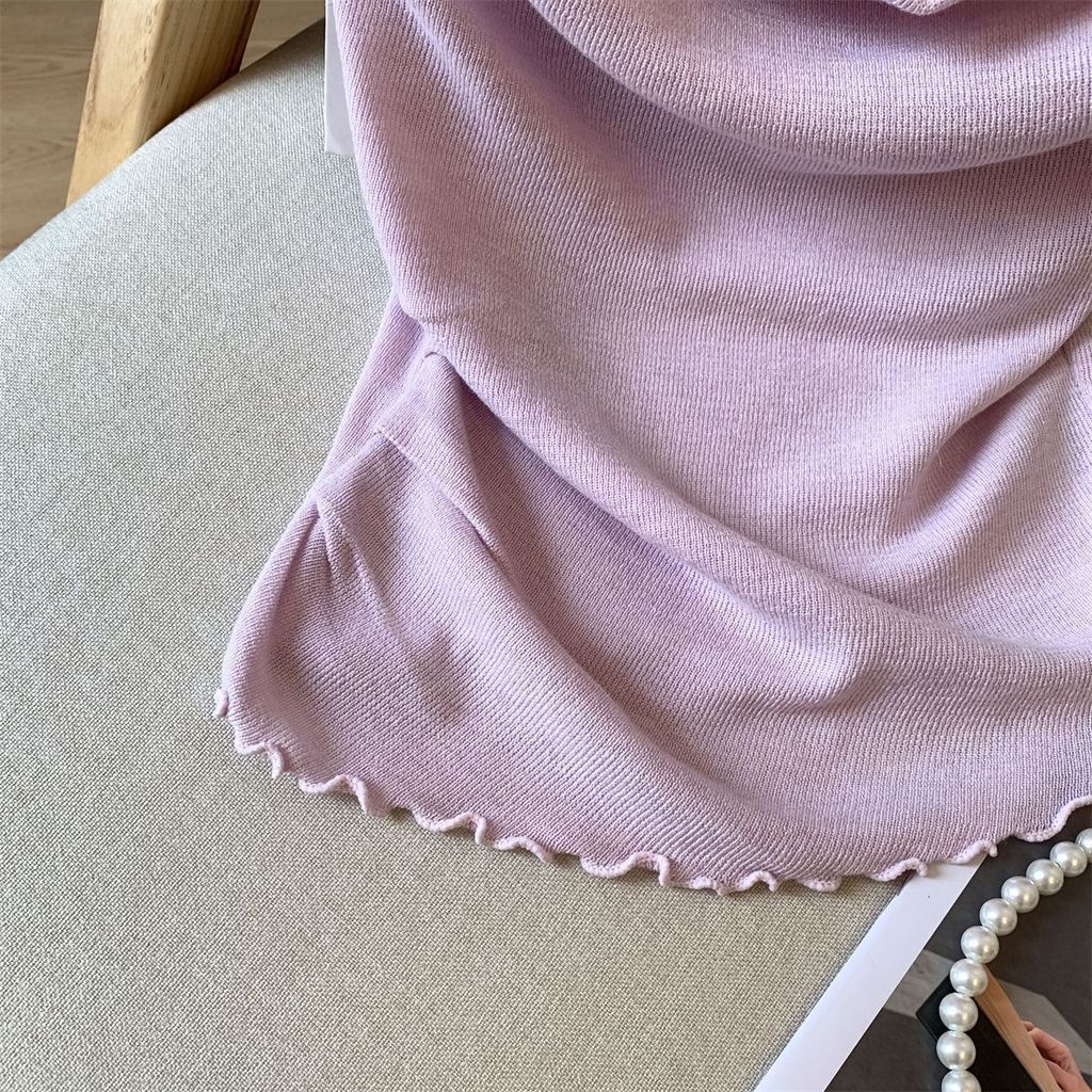 Atasan Anak Niche paruh baya dan anak-anak yang lebih tua sederhana slim-fitting palsu dua potong T-