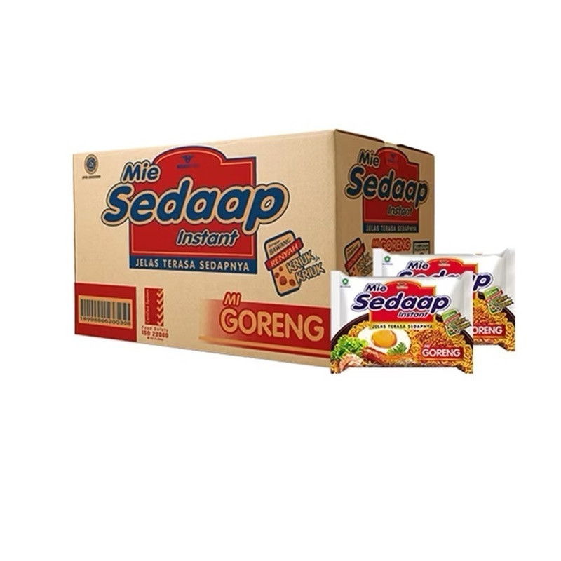 MIE SEDAAP GORENG INSTAN 1 dus