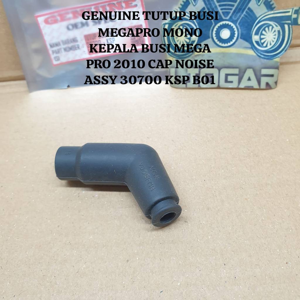 GENUINE TUTUP BUSI MEGAPRO MONO KEPALA BUSI MEGA PRO 2010 CAP NOISE ASSY 30700 KSP B01