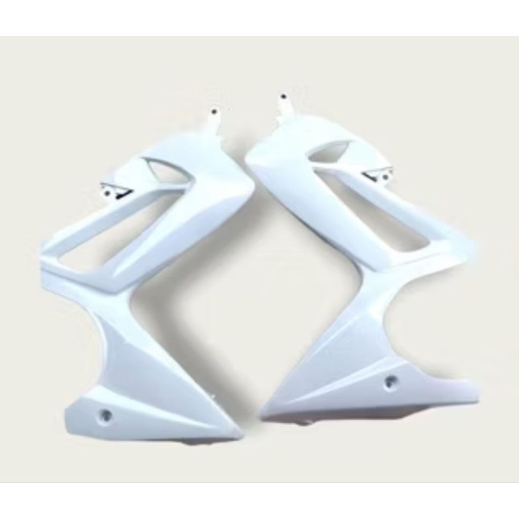 New COVER SAYAP LUAR COVER SAYAP LUAR SUZUKI SATRIA FU LAMA BARONG WARNA PUTIH Bahan tebal mirip ori