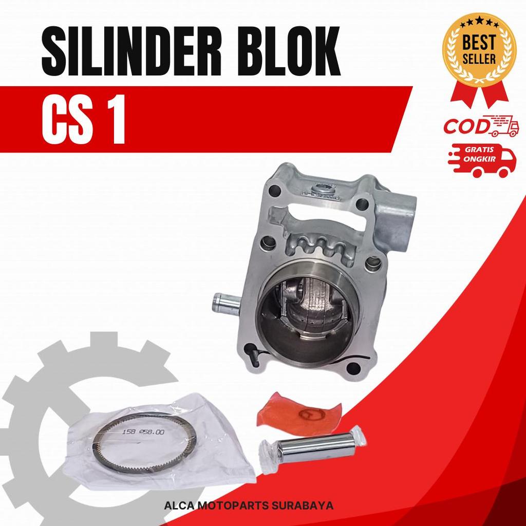 SILINDER BLOK SEHER ASSY SET PISTON CS 1 CS1 CS-1