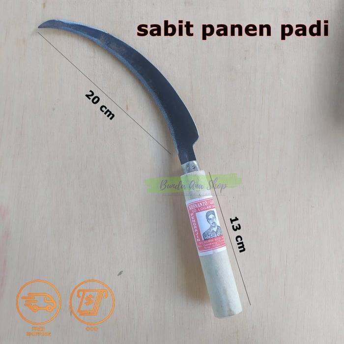 Termurah Arit panen padi sabit padi Rumput bergerigi