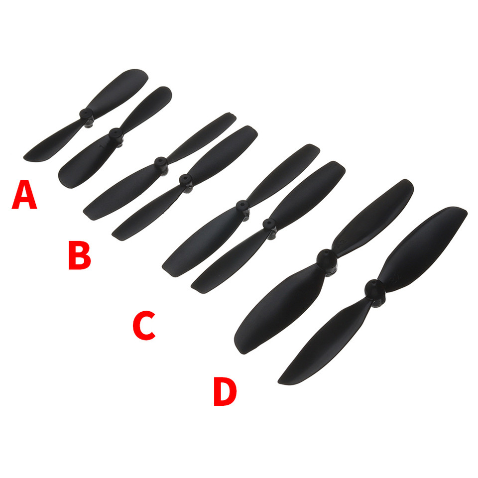 4PCS Mini Blade Propeller CW CCW Micro 47mm 55mm 60mm 75mm Blade for RC Drone Aircraft Toy Model