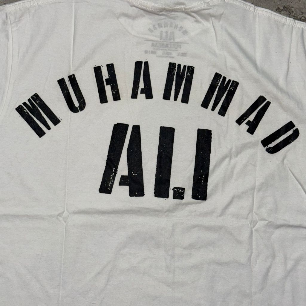 promo terbaru baju kaos pull&bear oversize muhammad ali - t shirt vintage muhammad ali oversized