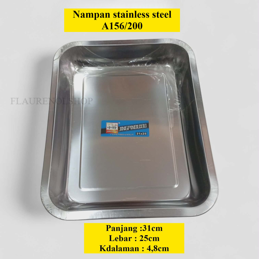 NAMPAN STAINLES PERSEGI / NAMPAN SERBAGUNA / A156/200