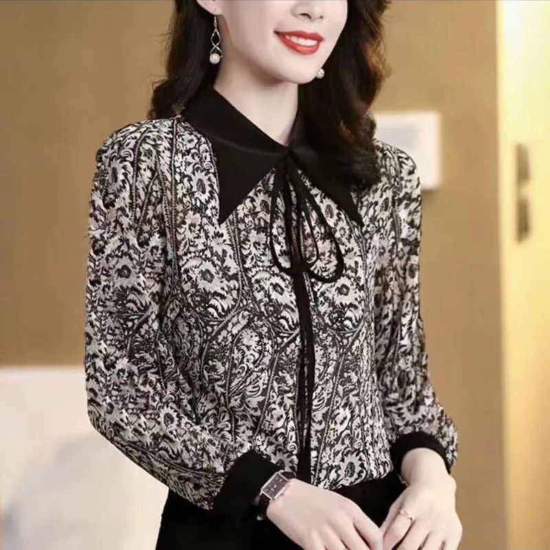 Chic Women's New Long Sleeve Blouse Top