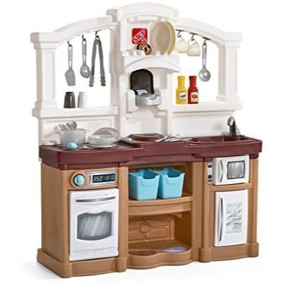 Step2 Fun with Friends Kids Kitchen Playset, Indoor/Outdoor Kitchenette, Interactive Play