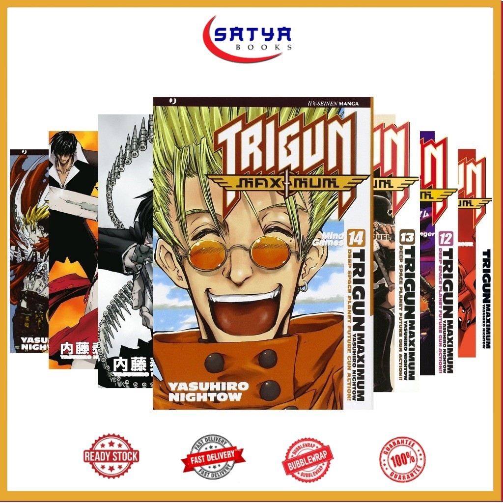 Komik Trigun Maximum (14 book series English)