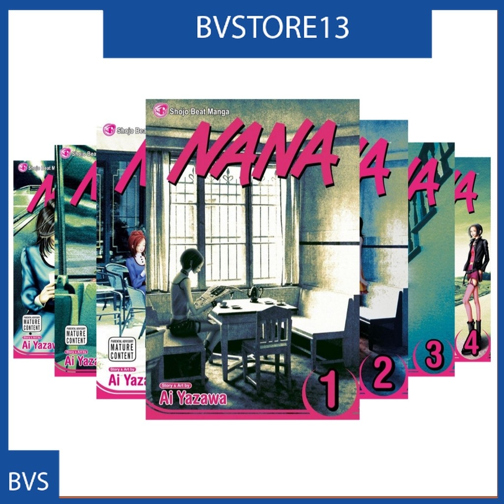 Manga Nana, by Ai Yazawa (21 book series)