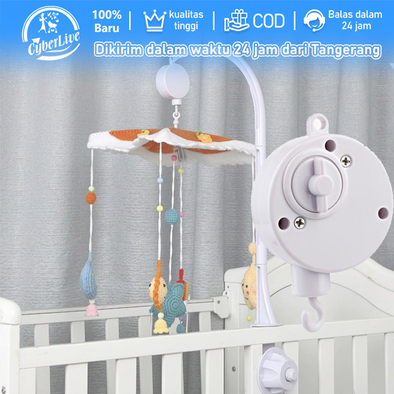 Mainan Box Bayi Gantung Musik/Musik Gantung Bayi/Mainan Kotak Musik Untuk Tempat Tidur Bayi