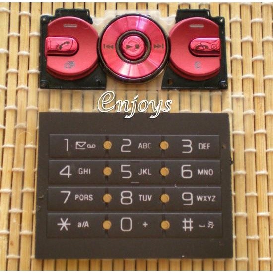 (Pres like ORI) Bagian Housing Keypad ASLI untuk Sony Ericsson C510 C903 J20i G900 K810i T715 W395 W