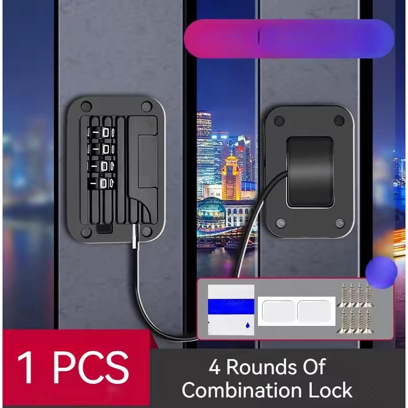 ZISHAN Kunci Kulkas Lemari Laci Baby Safety Lock Password 4 Digit - ZH20