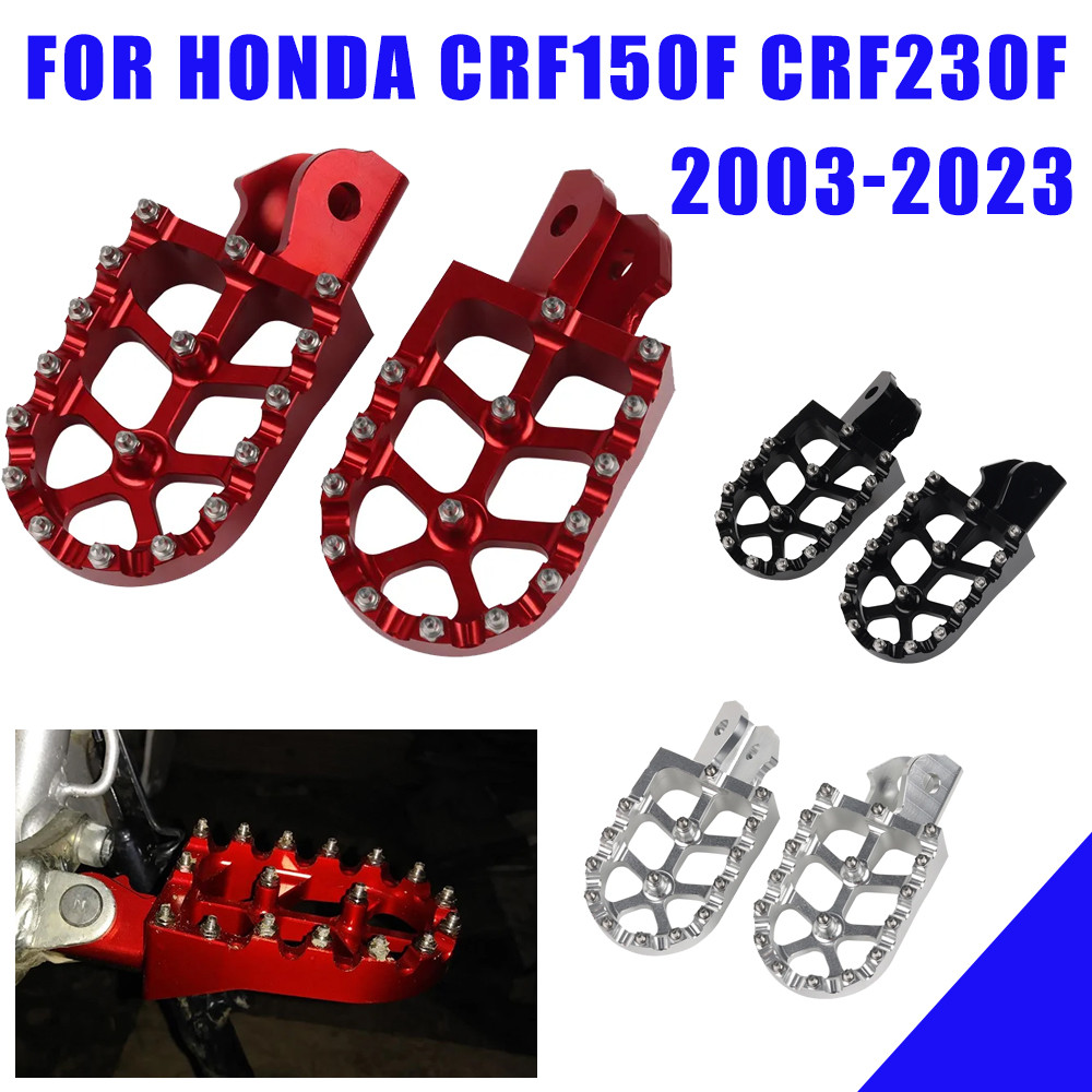 Accessories Footrest Footpegs Foot Pegs Rests Pedal For HONDA CRF150F CRF230F CRF150 CRF230 F CRF 15