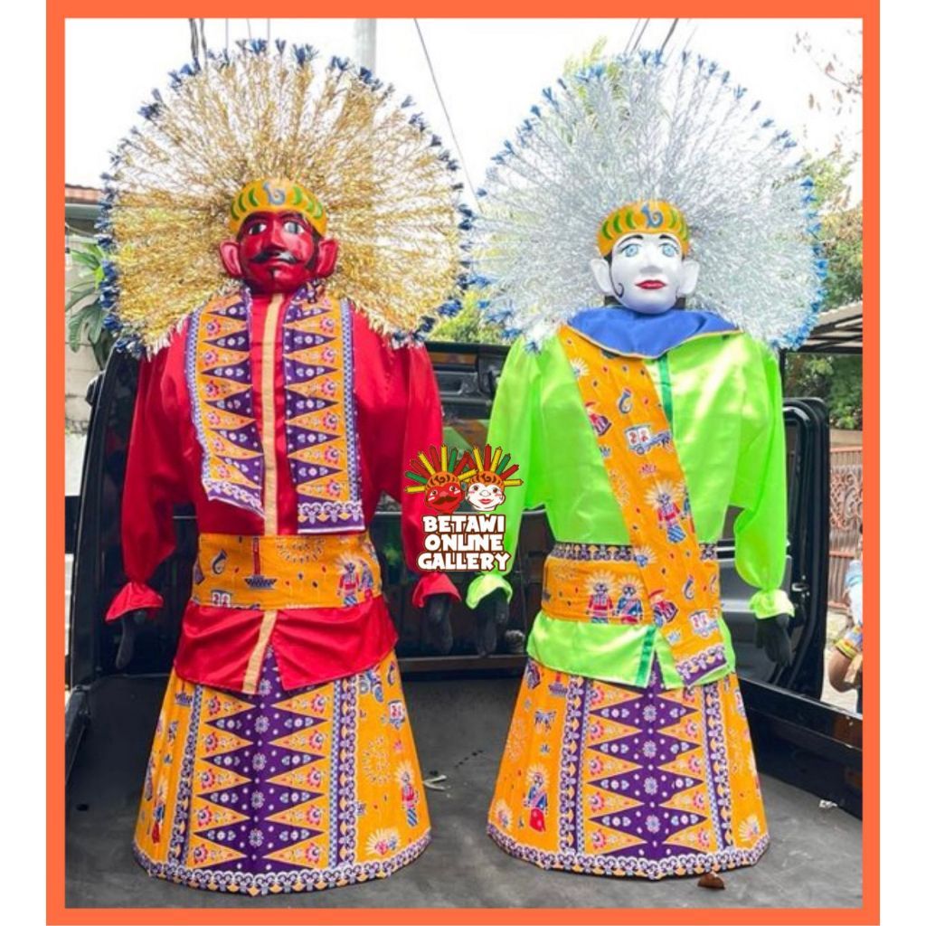 Ondel - Ondel 1,5 Meter Bisa Masuk Anak / Pajangan Onde ondel