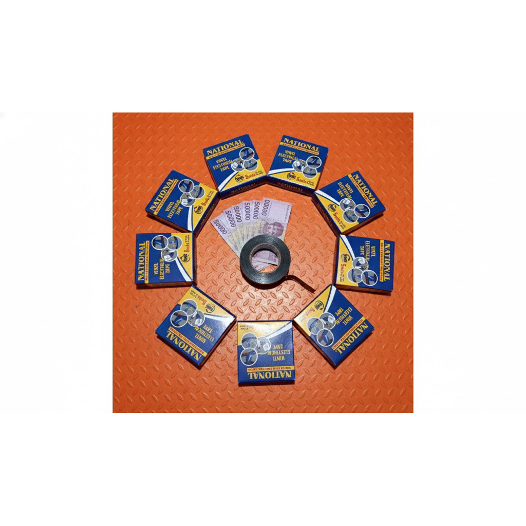 PROMO HEMAT 10 Pack Isolasi National - Harga Grosir & Original / Isolasi National Paket 10 Pack - Is