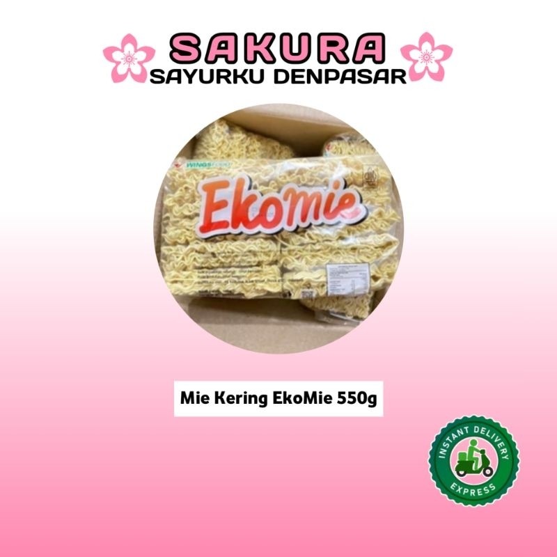Mie  Kering Ekomie 550g - SAKURA