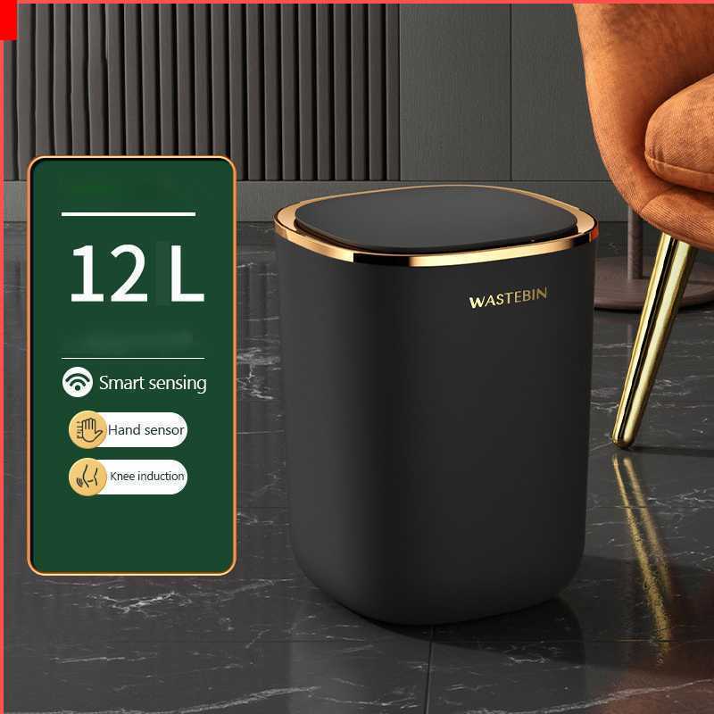 JAYPS Tempat Sampah Pintar Sensor Smart Dustbin Battery Power 12L - JY12