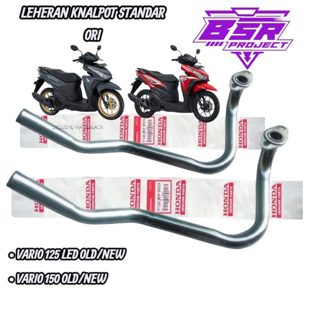 Termurah Terlaris Leheran Knalpot Standar ORi Vario 125 led Old/New, Vario 150 Old/New