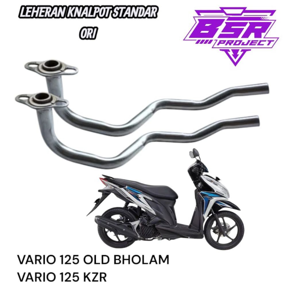 LEHERAN KNALPOT STANDAR ORI VARIO 125 OLD BOHMLAM/VARIO 125 KZR