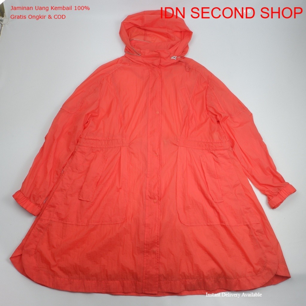 COMPAGNA Lightweight Long Duster - Trench Coat (Size XL) - Preloved