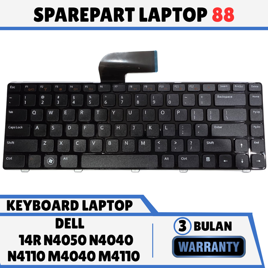 Keyboard Dell 14R N4050 N4040 N4110 M4040 M4110 N 4050