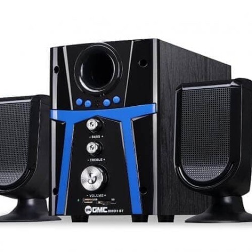 Speaker Aktif Bluetooth GMC 888D3 / D2 Multimedia Radio Super Bass Original / Speker / Spiker ngebas