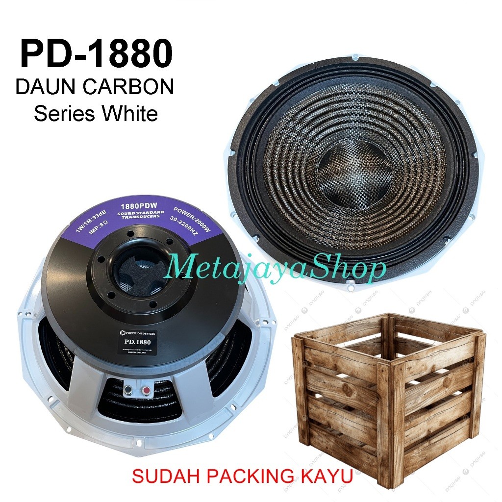 Speaker Komponen PD1880 Carbon speaker component pd1880 18 inch carbon voice coil 5 inch