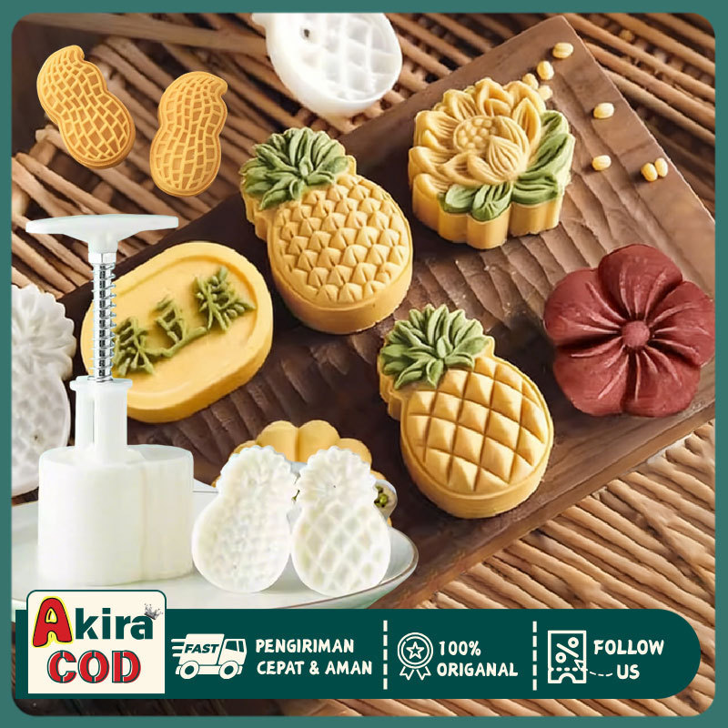 Cetakan Kue Bulan / Cherry Blossom Bunga Sakura Cetakan Mooncake / Cetakan Kue Bulan Kacang / Kue Na