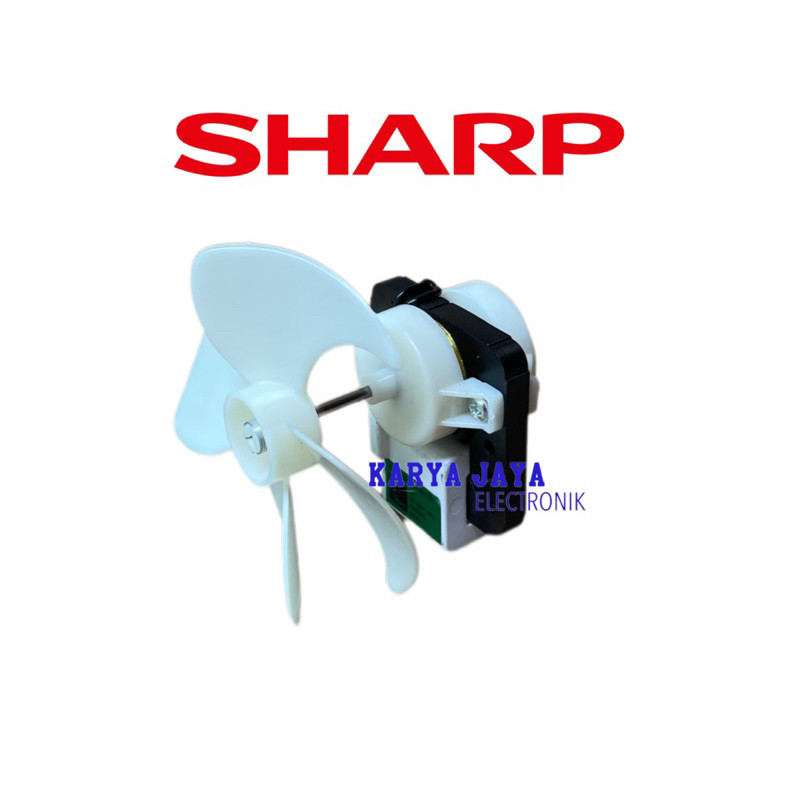 New ReadyMotor fan kulkas Sharp 2 pintu + Baling / Fan Kulkas Kipas Sharp