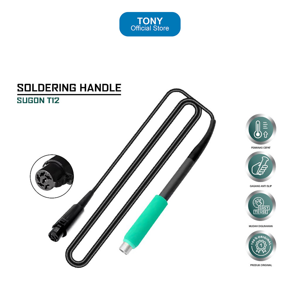 Gagang Solder SUGON T12 - Replacement Handle for Sugon T16/1602/AIFEN A8 - T12 HANDLE