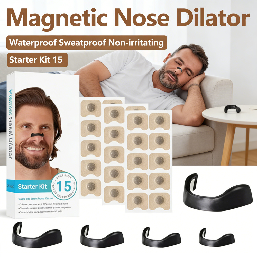 Magnetic Nose Breathing Dilator Stop Snoring Nasal Dilator Magnetic Sleep Sport Dilator