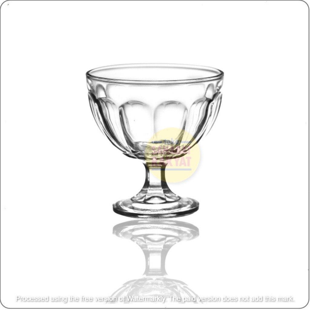 [Set 3pcs] Gelas Kaca Es/Gelas Es Buah/Gelas Es Teler Kimglass IC-1776