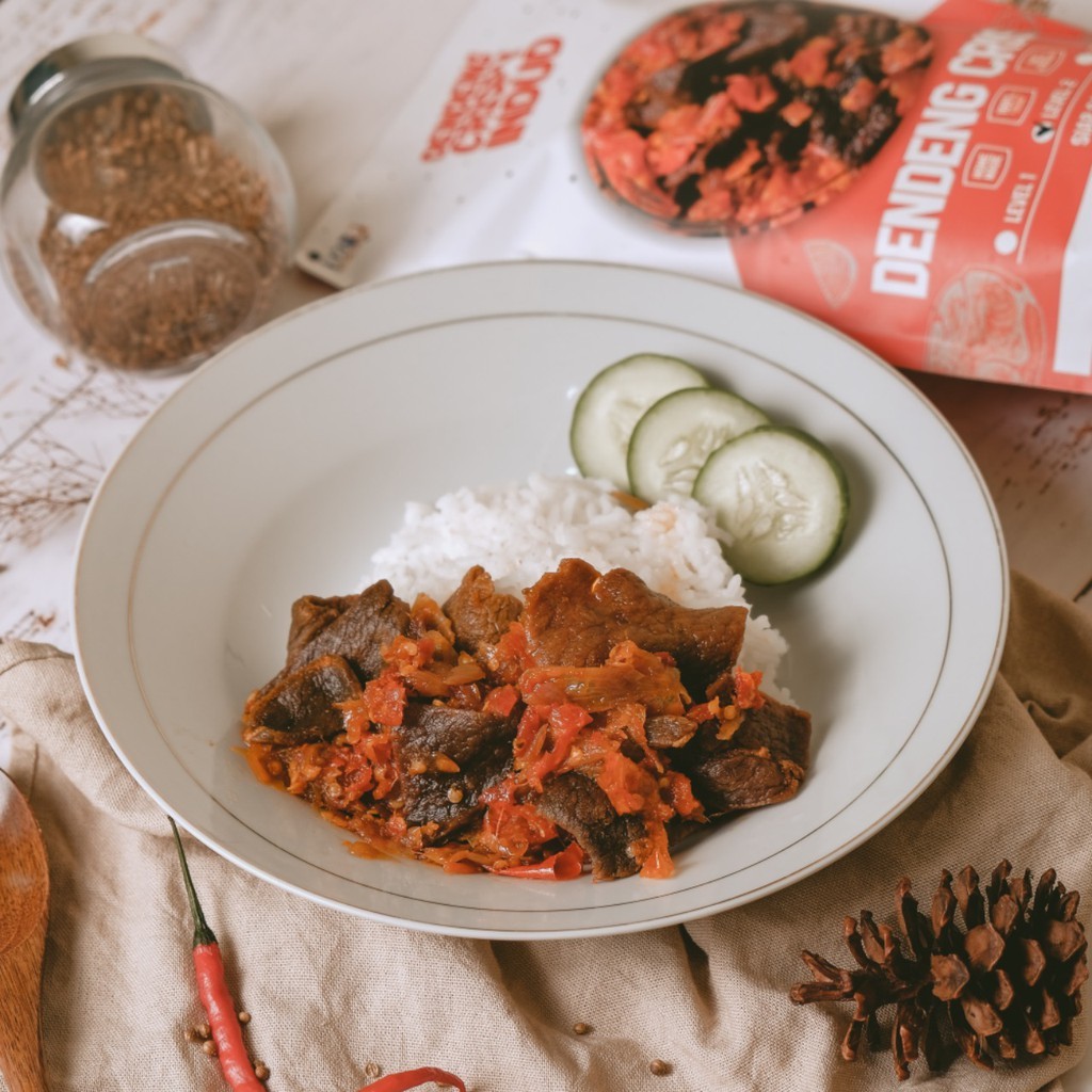 READY Dendeng Sapi Crispy / Kering Indud 125 Gram - 250 Gram - 500 Gram