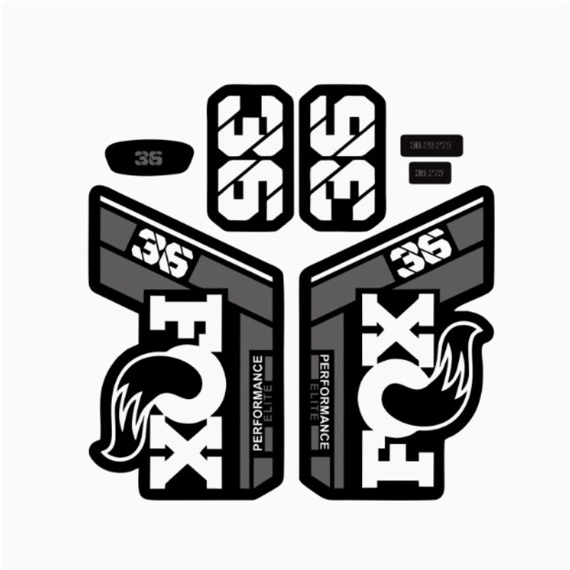 2021 Fox36 AM Front Fork Stickers Mountain Bike Front Fork Stickers FOX 36 Bike Color Change Sticker
