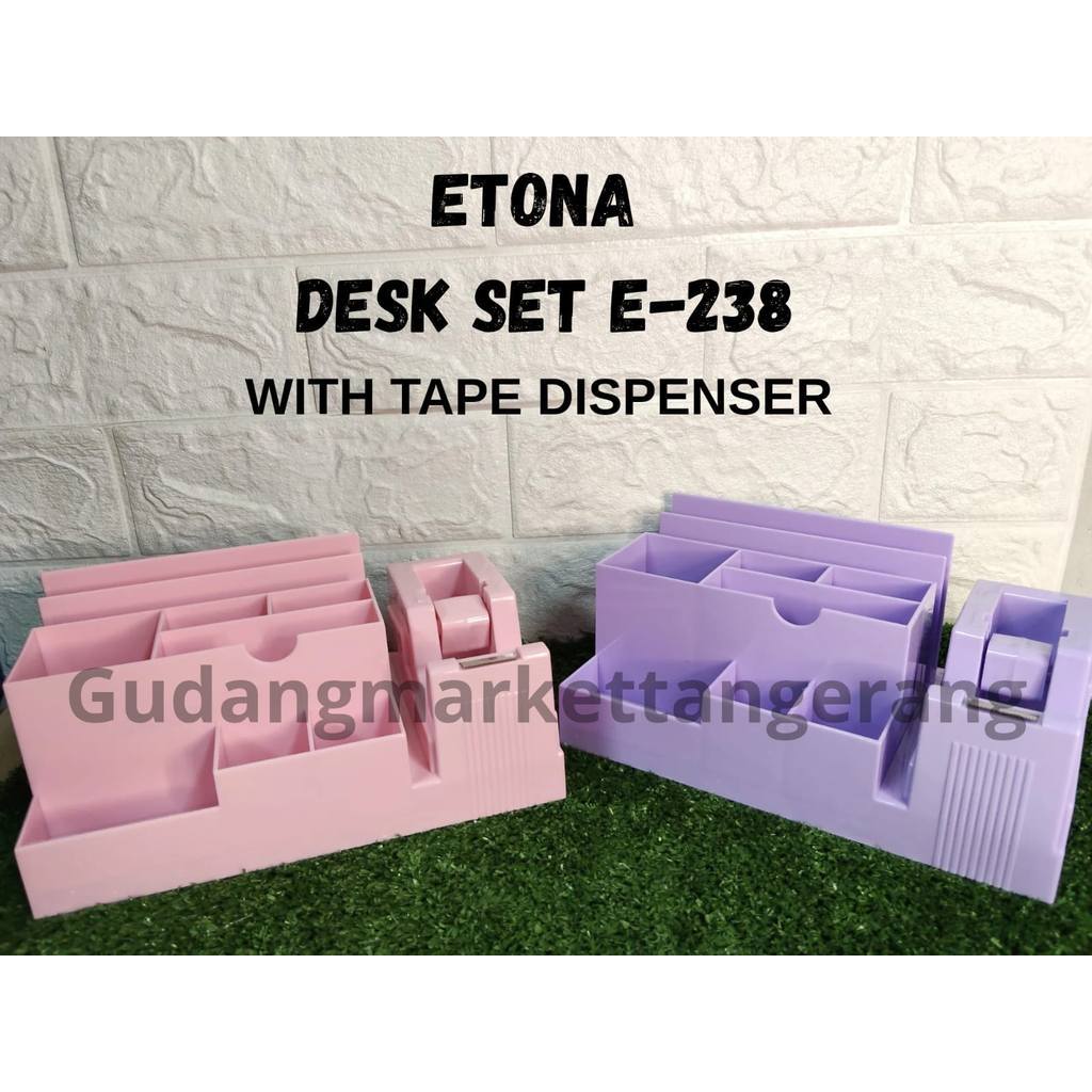 Desk Set ETONA With Tape Dispenser  E-238