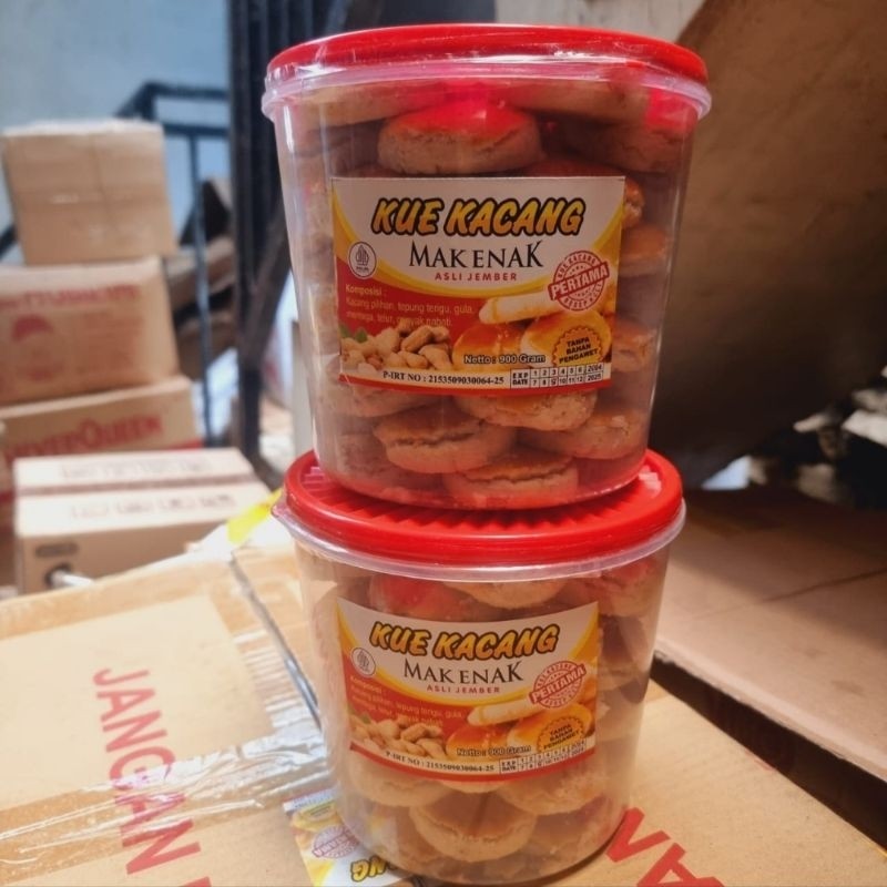 Kue Kacang Mak Enak asli Jember 900gr