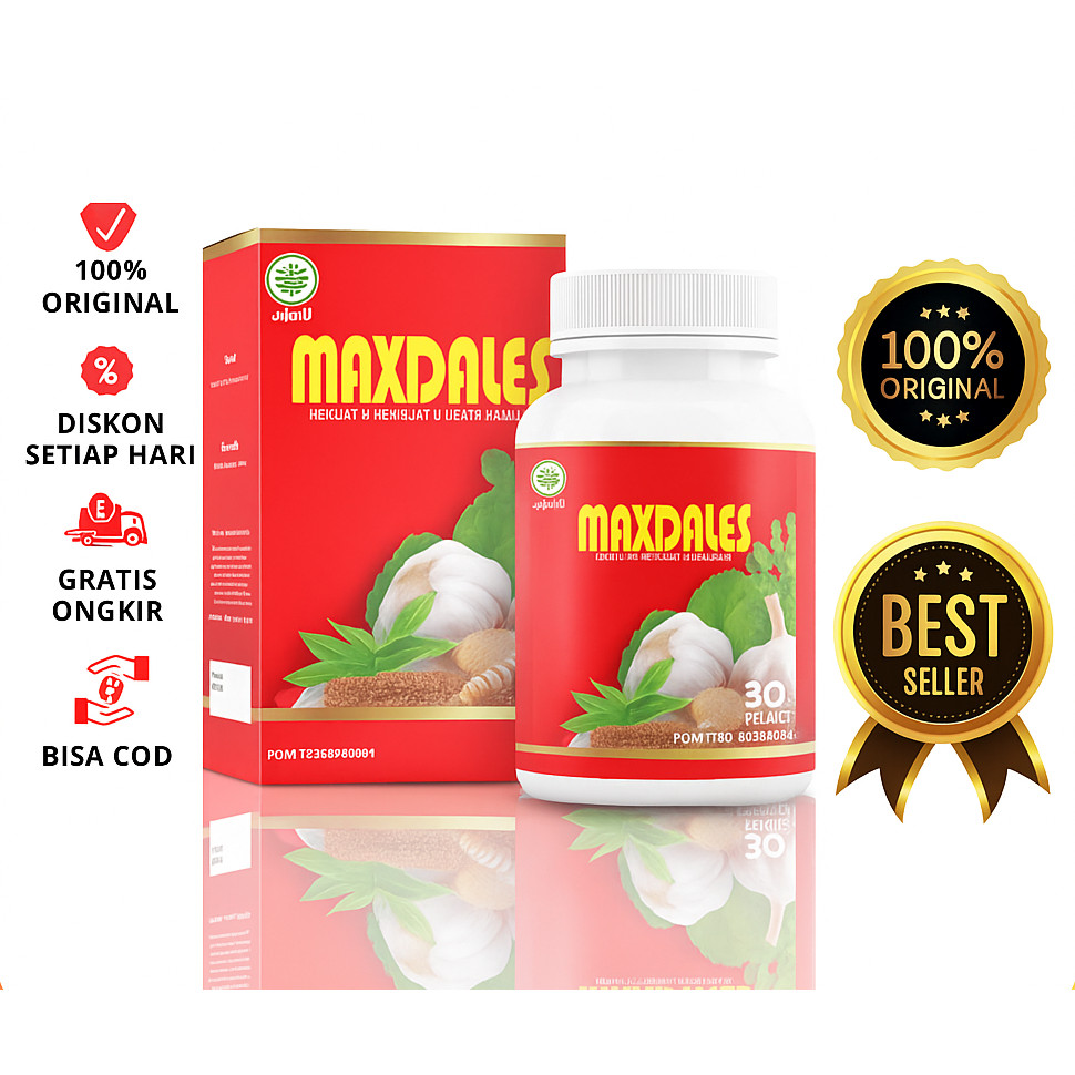 MAXDALES Obat stroke ampuh manjur