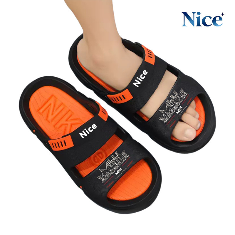 Nice Sandal Pria Jelly Karet Baru Dewasa