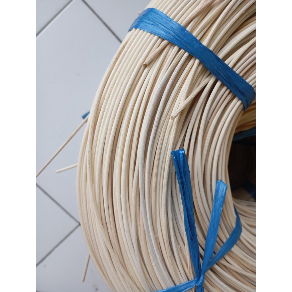 Rotan Fitrit 2,5mm — Bahan Anyaman Rotan Bulat Kuat Lentur Premium Kerajinan & Dekorasi