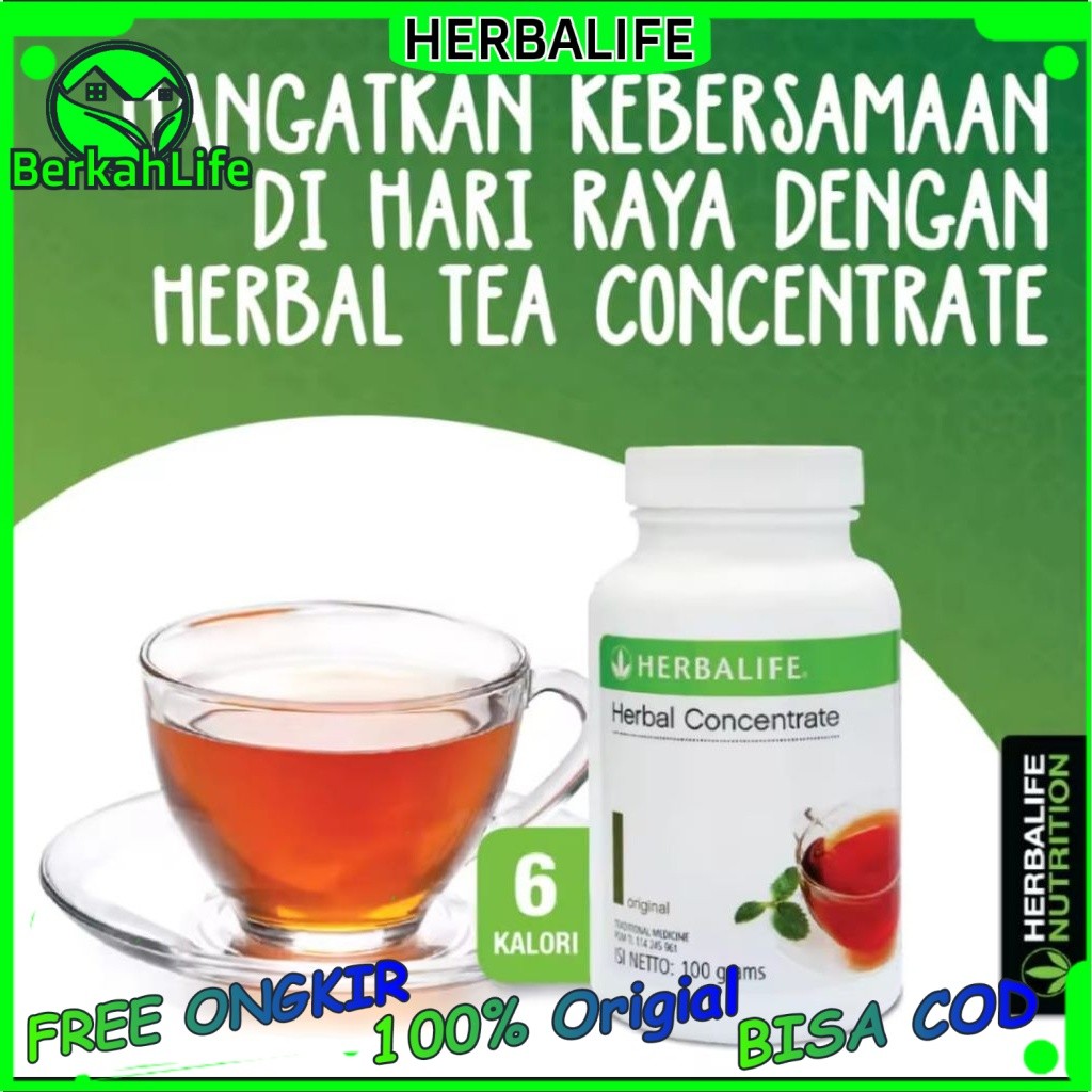 Herbalife Nutrition Teh Concrete Teh Termo Pelangsing Paling Cepat Menurunkan Berat Badan Ampuh Orig