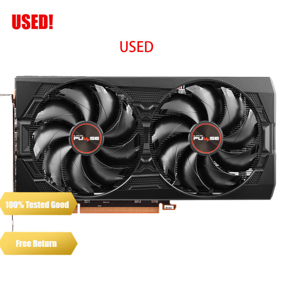 SAPPHIRE RX 5500XT 5500 XT 8GB Graphics Card GPU Radeon RX5500 RX5500XT Video Cards Desktop PC Map A