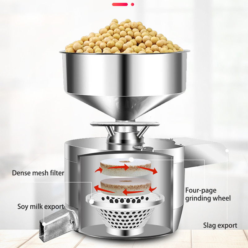 Soymilk Commercial Soymilk Maker Filterfree Soymilk Household Automatic Beater Residue Separation Br