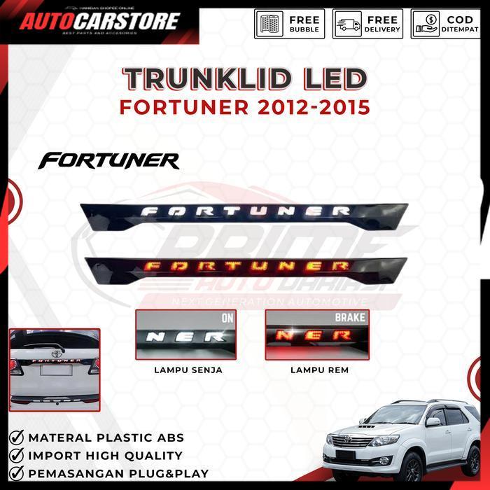 [ ACSports ] Trunk Lid LED GRAND FORTUNER 2012 - 2015 TRUNKLID FORTUNER LED