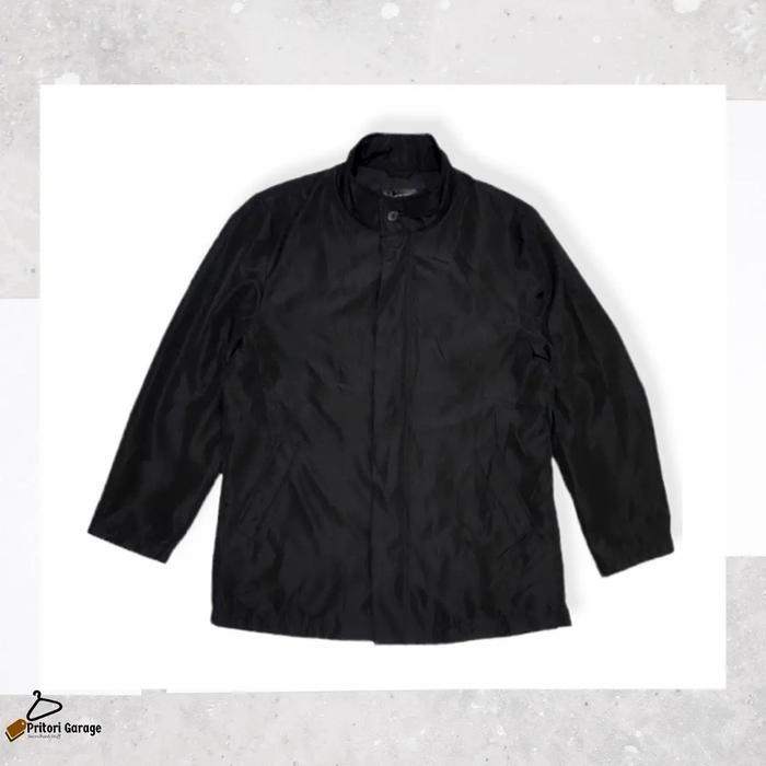 Parka Coat Jacket Adamson Homme Paris Classic Black Color "Vintage"