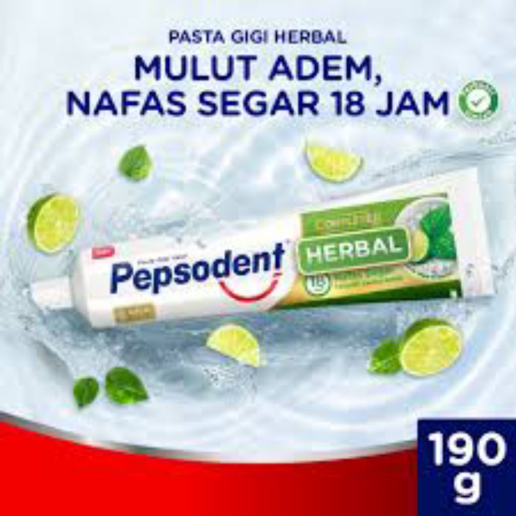 pepsodent herbal 190 gram